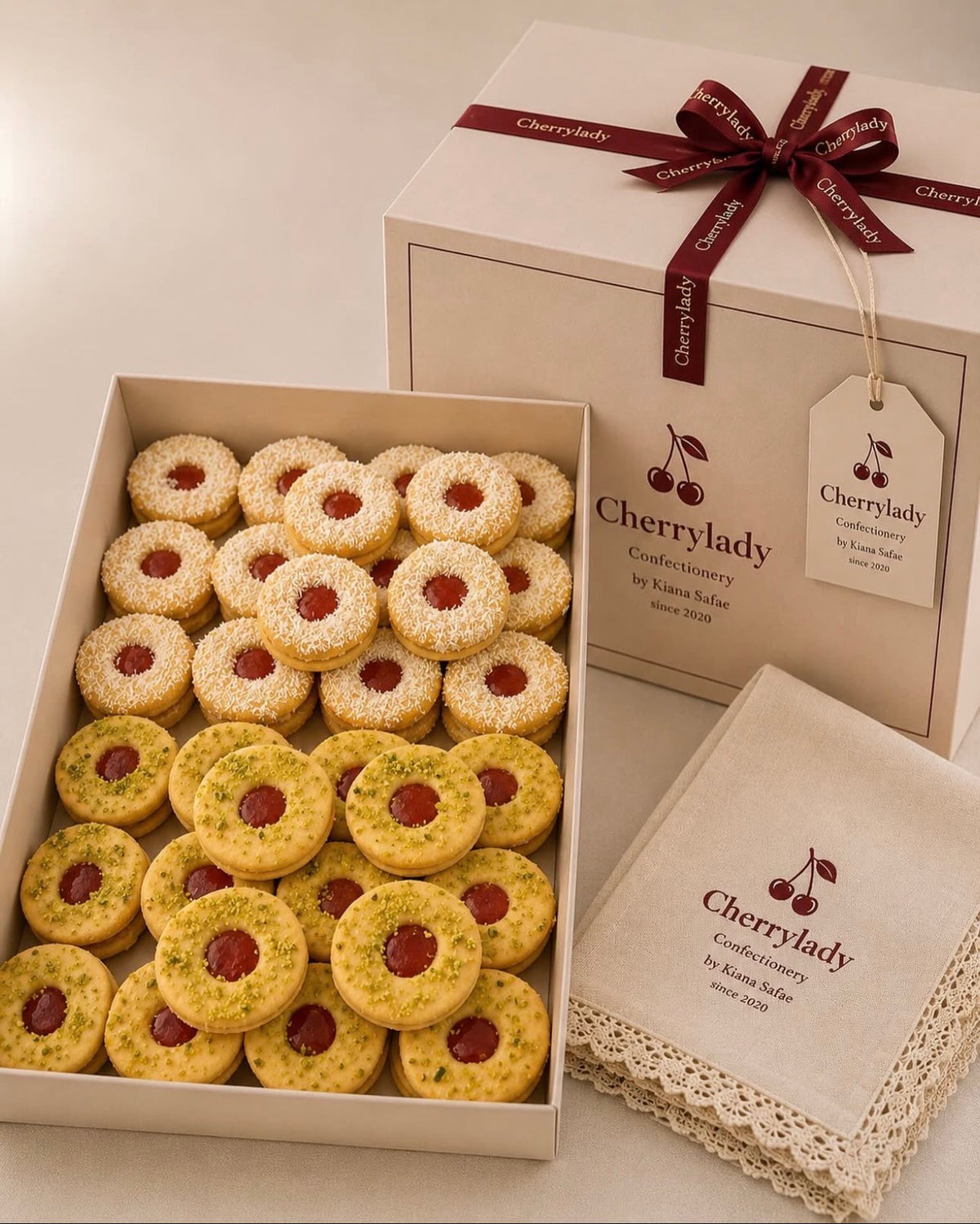 Persian Jam Cookies